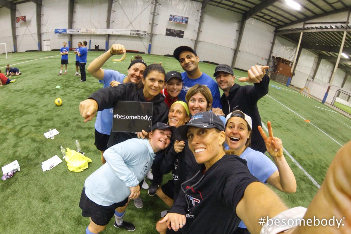 besomebodyblog's tweet photo. Great times this weekend w/ @MiaHamm, @KristineLilly , &amp; Tish Venturini of @TeamFirstSA in Pittsburgh! #besomebody. https://t.co/MBlYbRqZ5y