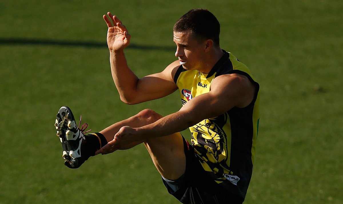 Richmond_FC's tweet photo. Richmond veteran @BrettDeledio03 is unlikely to play in Thursday's season opener v Carlton: https://t.co/puJzwWC6Fx https://t.co/VOHeSQp9ws