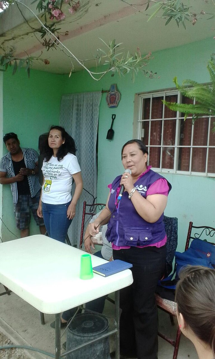 PesMujeresLila's tweet photo. Inaguramos otra casa encuentro en la zona rural la estancia de los sapos en Hidalgo. https://t.co/3cLE6b6z32