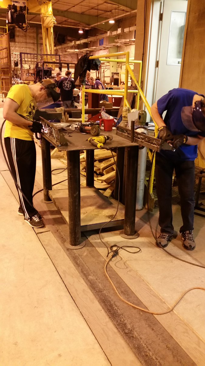 PSU_SteelBridge's tweet photo. Got alot of work done! Shout out to all members who could make it out this weekend! #psu #weare #WeldOn https://t.co/5o7H3d9uQo