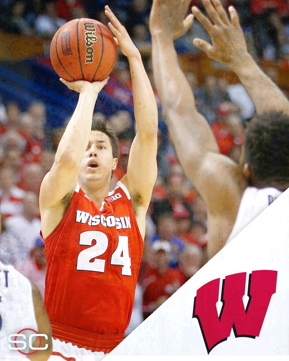 OOOOOOHHHH!!!! Bronson Koenig hits a buzzer-beating 3 to send 7 Wisconsin into the Sweet 16 over 2 Xavier.