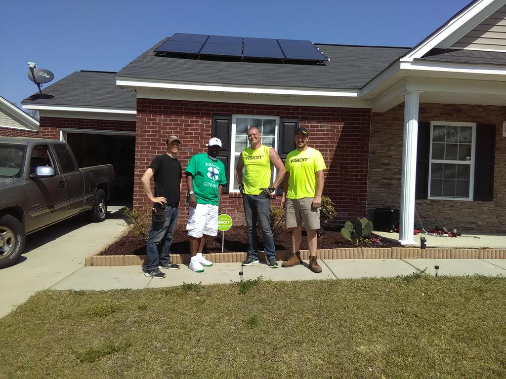 VisionSolarSC's tweet image. Avoid Electric Bill Inflation.  Discover Solar!