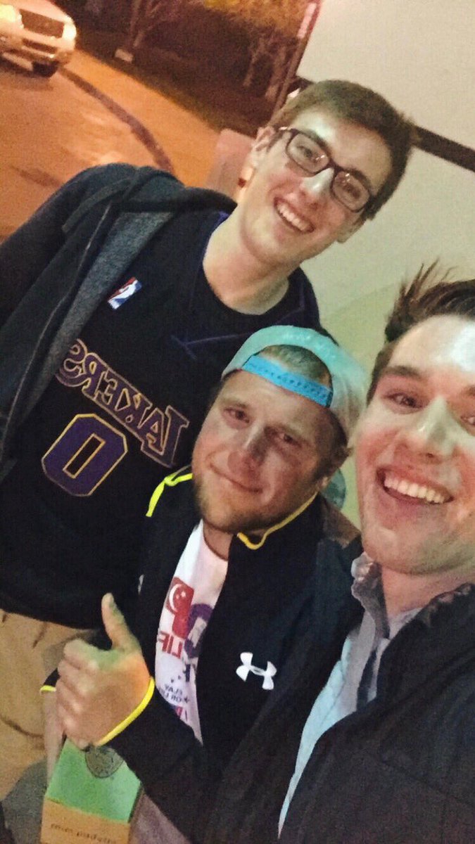 JohnSims24's tweet photo. Best part about driving back to Bloomington is I can stop and see my favorite Indy buds #DoDogs #JagSwag https://t.co/lMYEAJMODq