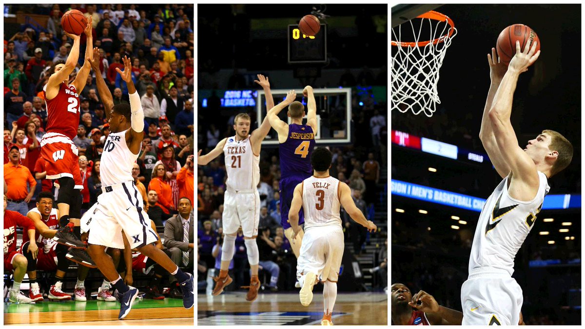 SportsCenter's tweet photo. There have been 3 buzzer-beaters so far this March, tying the record for the most in a single NCAA Tournament. https://t.co/HeNElABzMw