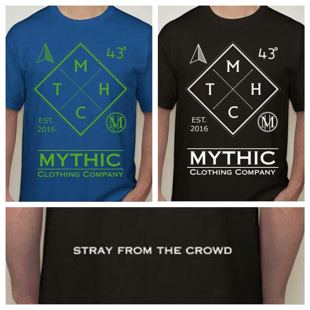 MythicClothing's tweet photo. 2 of 5 colors for the Mythic Flag Tee, get one today at https://t.co/uMnqqlCQxY #clothing #blue #black #flag #Mythic https://t.co/U3o8dhYCE5