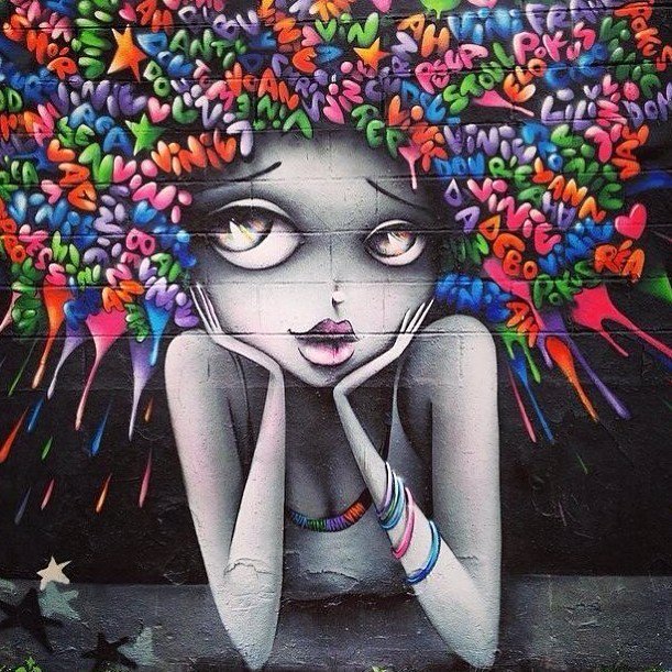 BrujaMaracc's tweet photo. #streetart #grafitti #grafittiart #graffitiwall #rainbowafro by Vinie Grafitti #viniegraffiti by scorpio1814 https://t.co/d8swpwOSMM