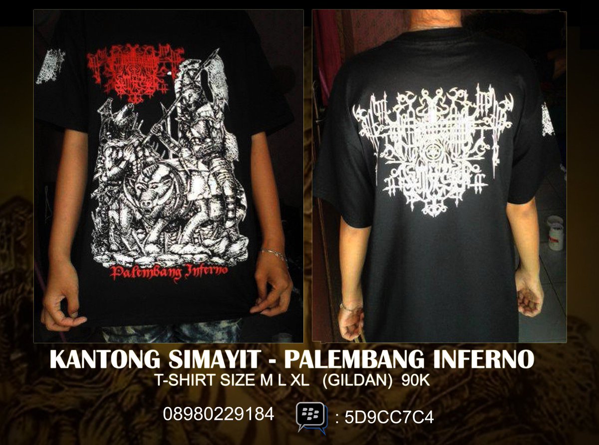 Sudah tersedia tshirt <a href="/KSMpalembang/">KANTONG SIMAYIT</a> Palembang Inferno (Gildan M-L-XL)