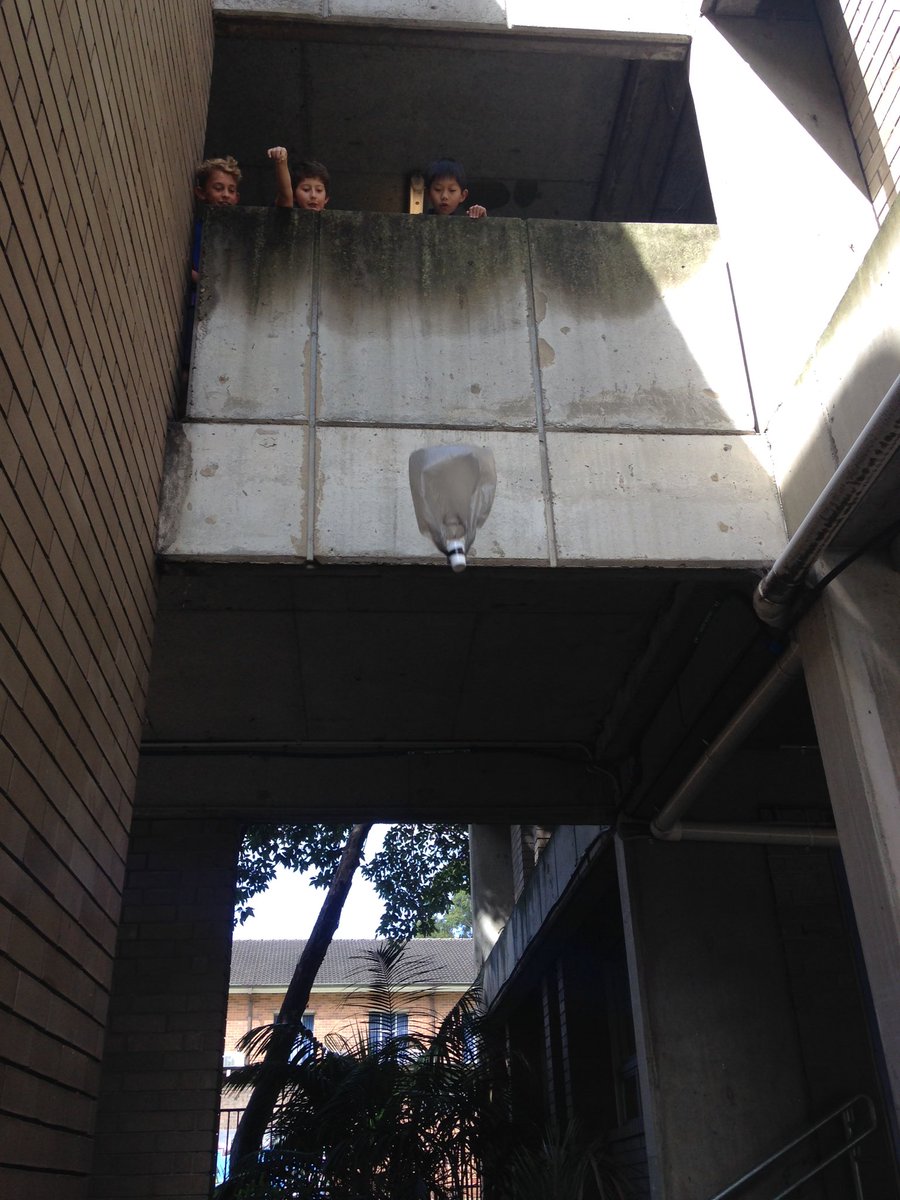 ms_atkin's tweet photo. The egg drop experiment during Tinker Time! Only 1 egg survived the drop! 🍳 https://t.co/yIsN1Q8mi1