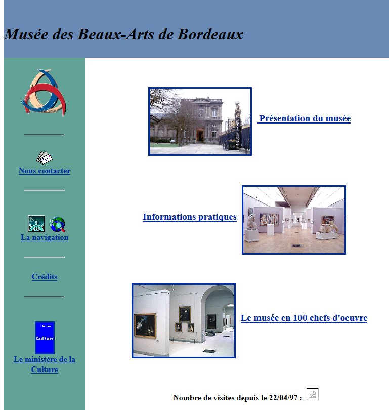 _omr's tweet image. Une archéologie des premiers sites web de #musées en France ►Album complémentaire #captures facebook.com/media/set/?set…