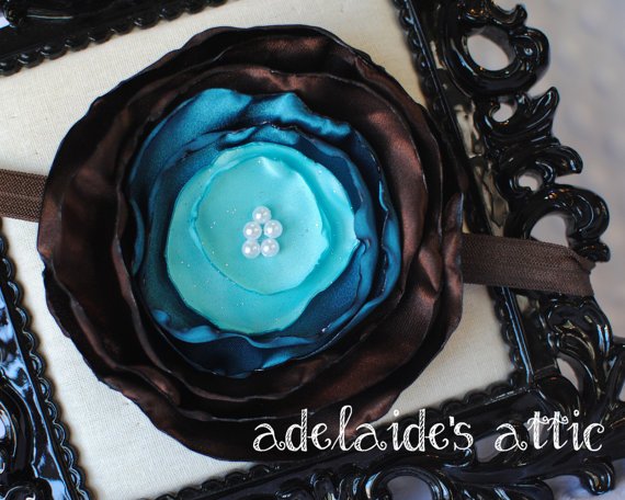 directorjewels's tweet photo. Brown &amp; Teal #Handmade Flower Clip or Headband. Elegant &amp; Classy! #etsymntt #shopsmallbiz https://t.co/rvMHnWYHWJ https://t.co/5fvfNWbNPD