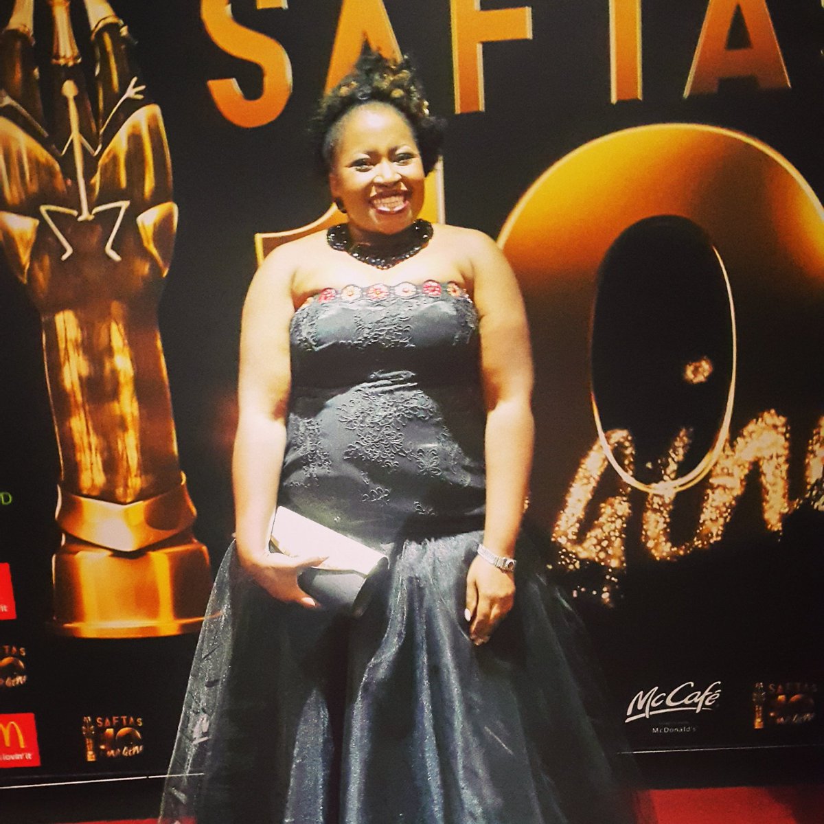 NtokozoMbuli's tweet photo. Yesterday thangz!!

#RedCarpetWeekend 
#SAFTAs10 https://t.co/2GtPmv79YS