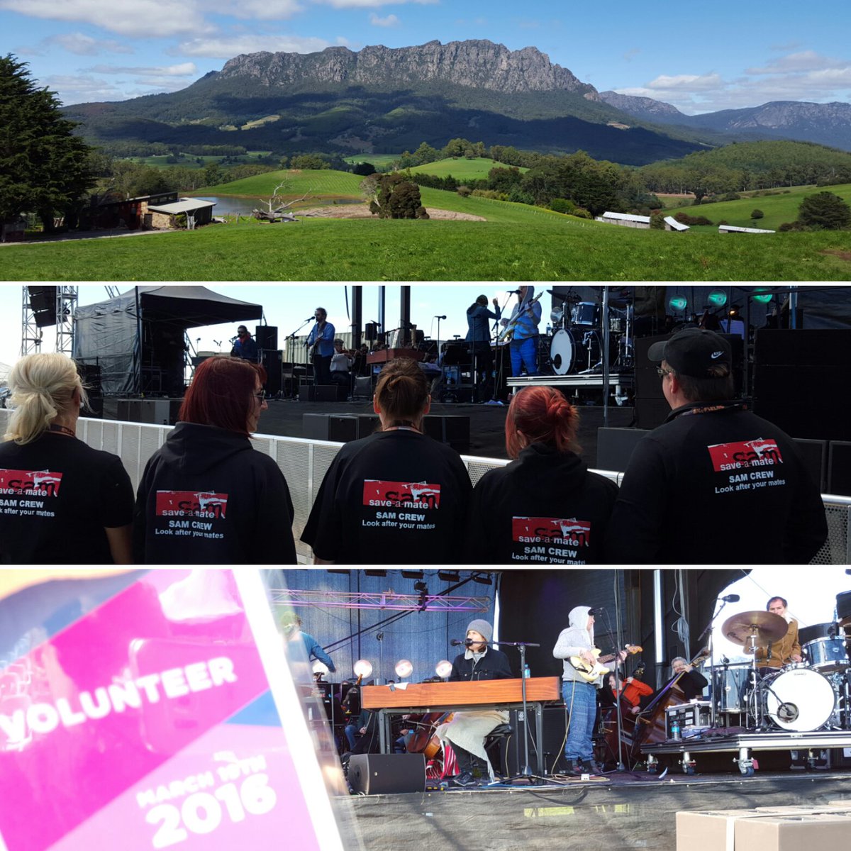 RedCrossAU's tweet photo. Gorgeous setting for a festival #Skyfields where our save-a-mate crew helped spread the stay safe message https://t.co/uAxQ8urWxb