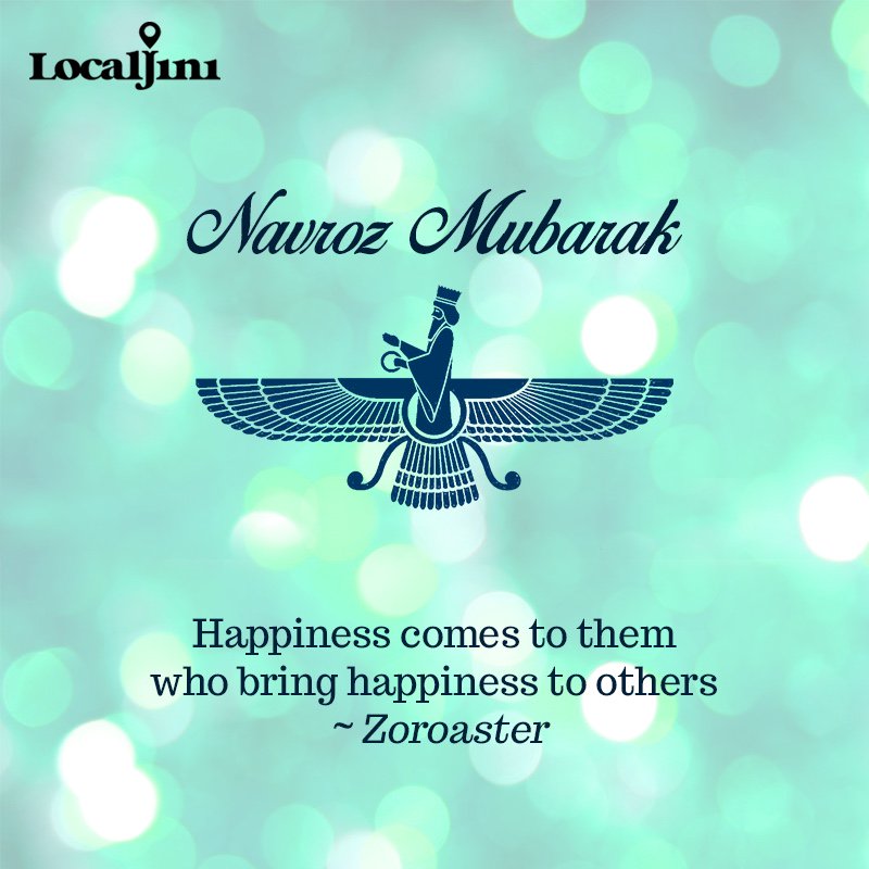 localjini's tweet photo. To all our Parsi friends &amp; fans, #NavrozMubarak! #HappyNewYear #SkillUp #DreamBig #FollowYourPassion #AchieveMore https://t.co/0uuDh57JV4