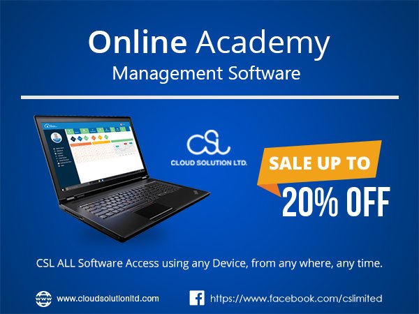 cloudsolutionlt's tweet photo. Great deal!! Great deal for Academy Management Software.
 https://t.co/ySqKZlB5Mq https://t.co/0GYMQnvD85