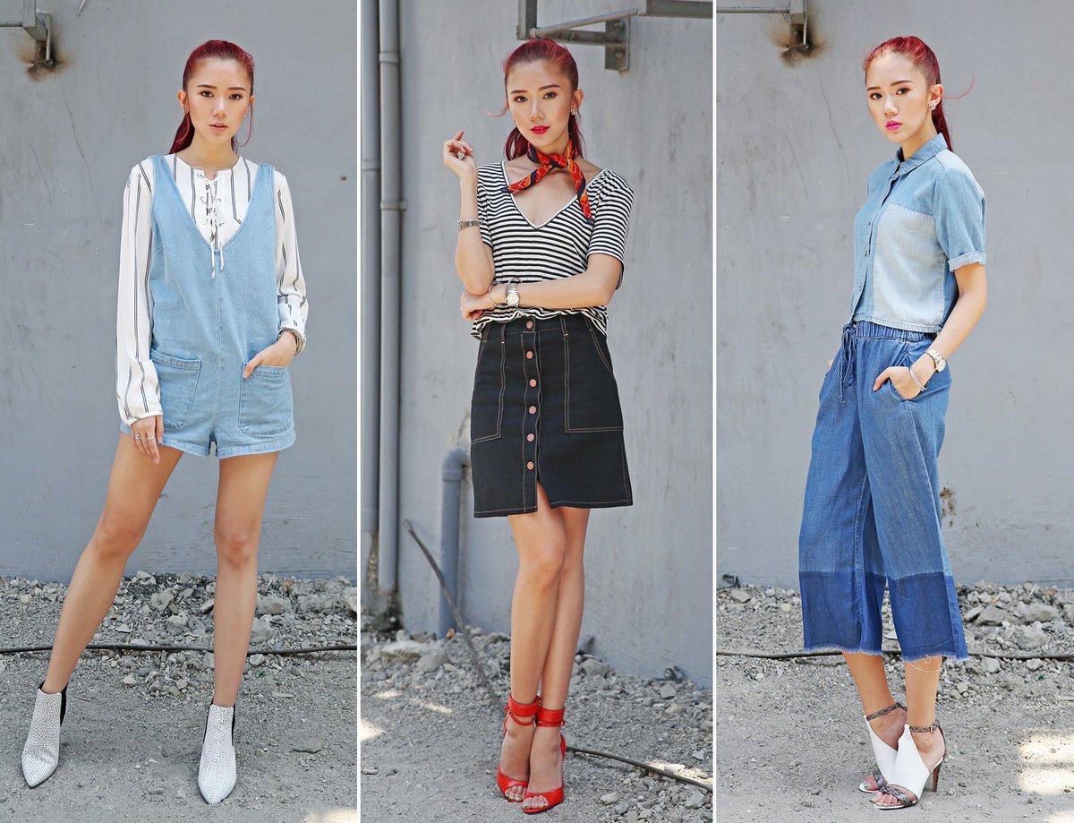 Forever21ph's tweet photo. 3 Ways to Wear Denim this Spring at @itscamilleco's blog! #BlueJeanbabe https://t.co/nNvPfQneZ7