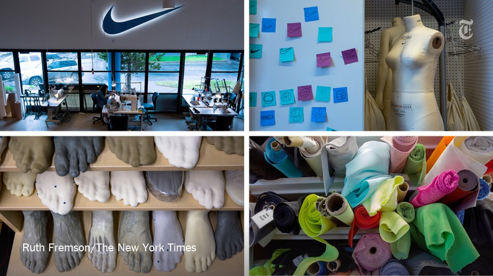 nytimes's tweet photo. Fashion, Nike is coming for you https://t.co/BCu4XN95cs https://t.co/Jn178mYj4c