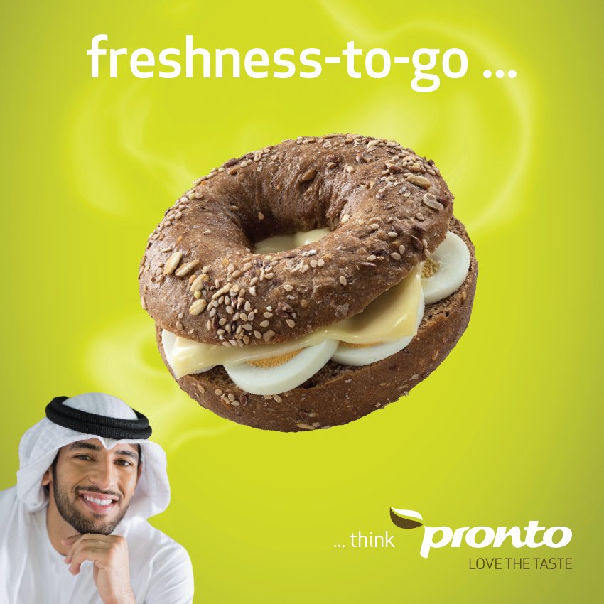ProntoToGo's tweet photo. If you were to have bagel, what would you have it stuffed with? Eggs? Cheese? Share your creative tastes with us! https://t.co/uEbdr81Vwf