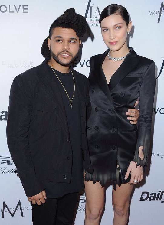 BellaHadid_TH's tweet photo. เบลล่าและ The Weeknd ที่งาน #flash2016 https://t.co/bgoHNk6Gbz