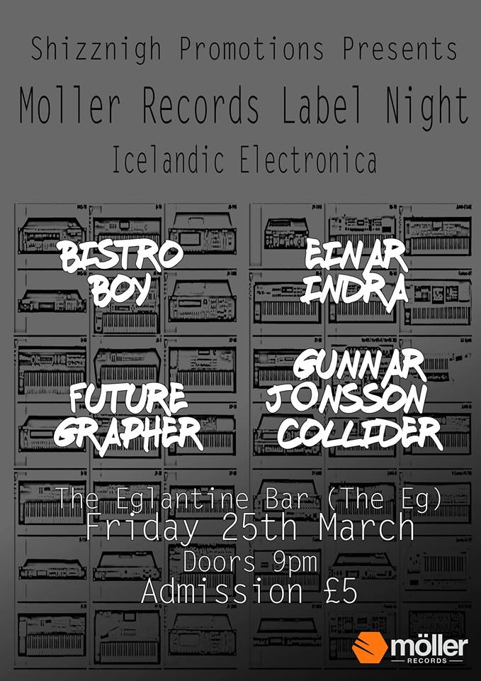 #SRBDifferent Fancy some #Icelandic #Electronica Get down to <a href="/eglantinebar/">Eglantine Bar</a> Fri25Mar 7-11pm £5 entry