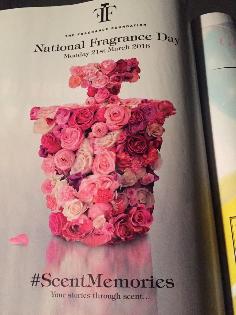 Which scent are you wearing today? #NationalFragranceDay