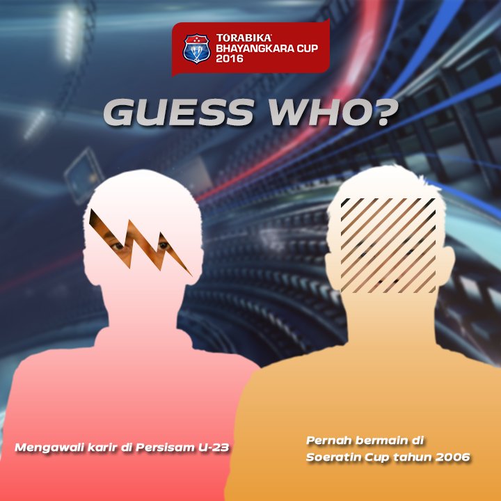 mdtvindonesia's tweet photo. Dan ini dia clue terakhir untuk kuis tebak pemain. Ayo kira2 siapa? #TorabikaBhayangkaraCup #BaliUtdvsPersijaOnNET https://t.co/osCcOe4W3J