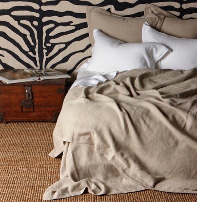 Hepburn linen natural is just divine! #householdlinens #ilovelinen #quality #bedlinen