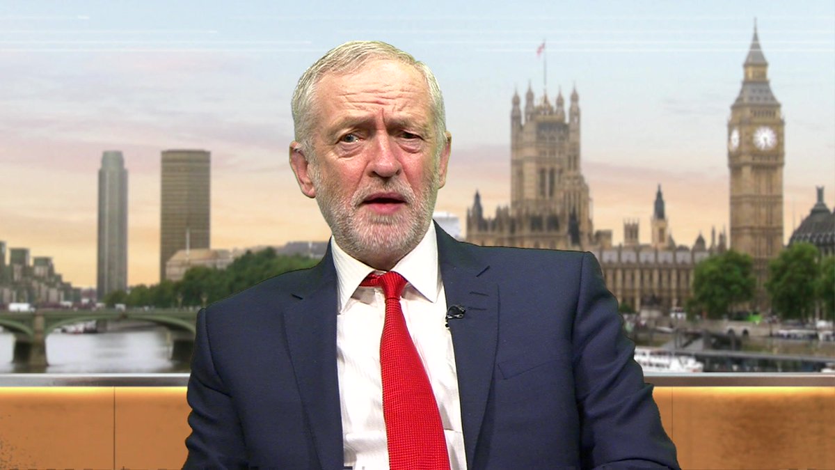 BBCBreakfast's tweet image. Jeremy Corbyn told #BBCBreakfast perhaps the Chancellor should be considering his position over disability payments.