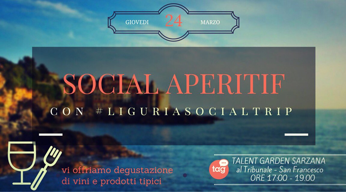 liguriastrip's tweet photo. Venite a scoprire cos'è #liguriasocialtrip! Degustazione di vino e prodotti tipici.. #staydigital! https://t.co/rPfiapydDs