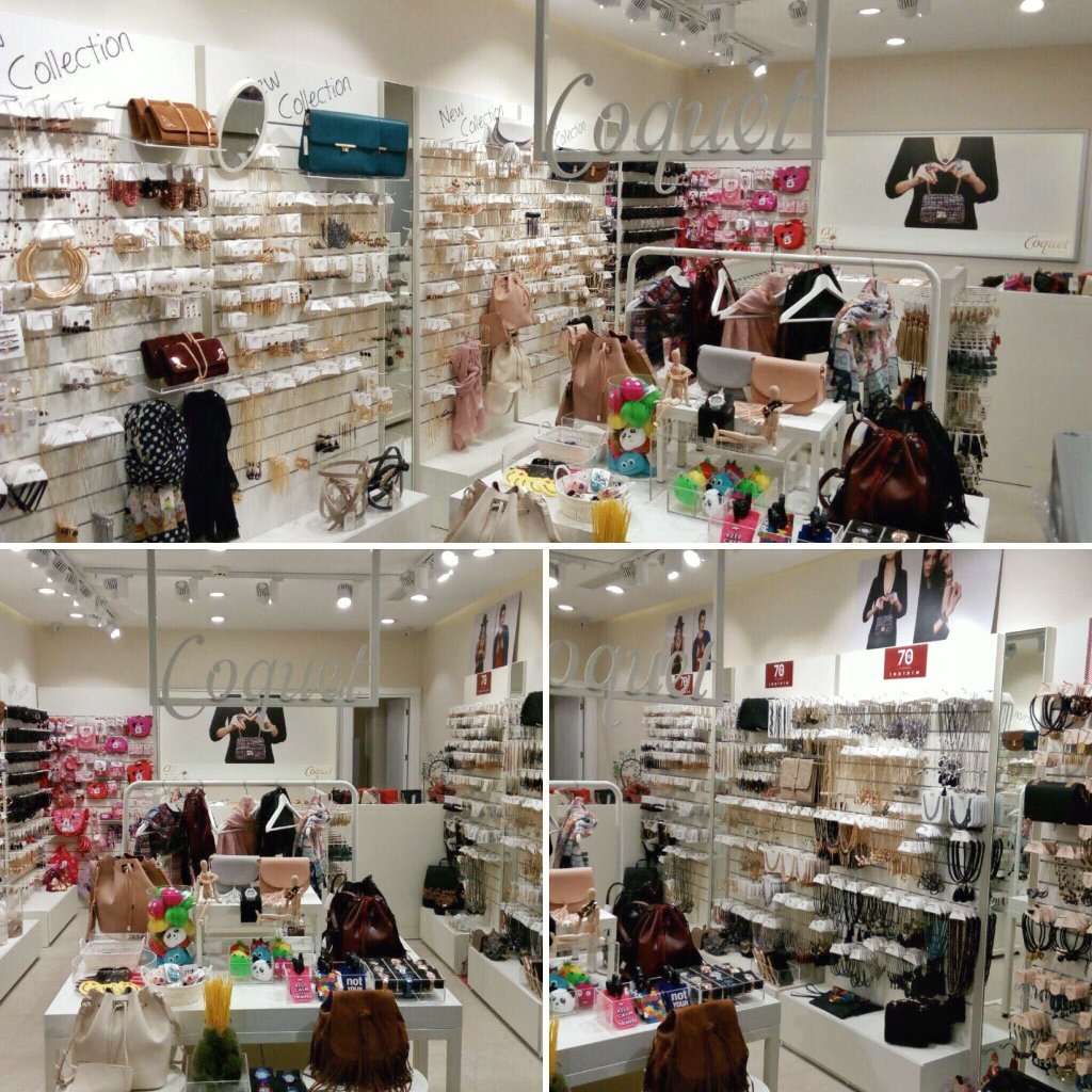 Coquet Accessories'ın yeni mağazası açıldı.Tüm Coquet çalışanlarını tebrik ediyor, başarılarının devamını diliyorum.