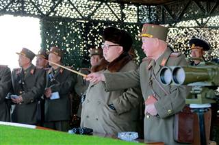 NBCNews's tweet photo. North Korea launches 15th 'projectile' in two weeks https://t.co/2Mb0AOl9Gj @alastairjam &amp; @stella2songhee report https://t.co/anTUOlYIUs
