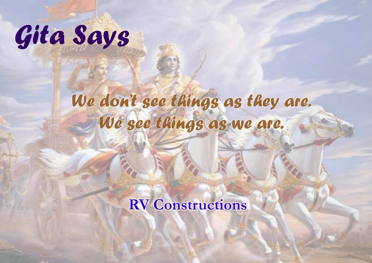 rv_construction's tweet image. #Bhagavadgita  #monday motivation #Great thoughts of Shree Krishna
