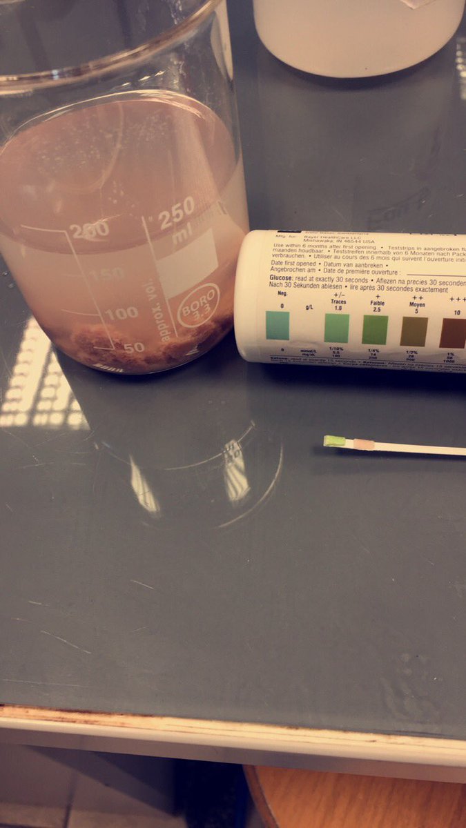 Clndorian's tweet photo. 1er test trace de glucose à 1,0 g/L . #reguldorian https://t.co/ZGLsotQElE