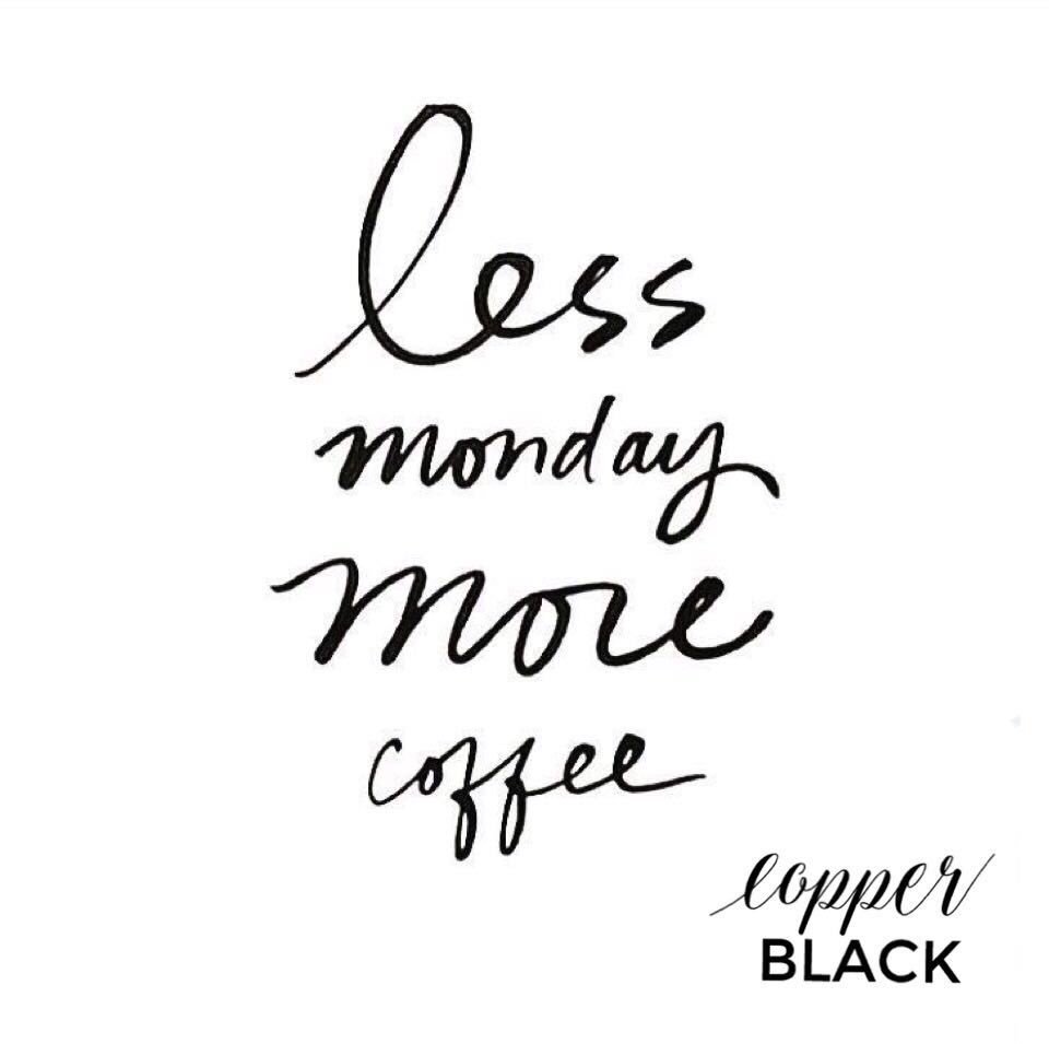 garrymcfall's tweet image. #copperblackcoffee #mondaysaregreat