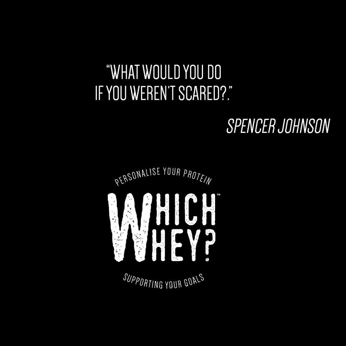 #MondayMotivation

This is the reason why we're here today! Let us know what you would do...

#WhichWhey #YourWhey