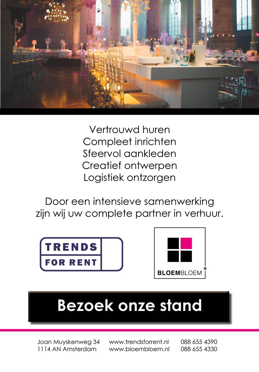 TrendsforRent's tweet photo. Vandaag staan we op de #NHHorecabeurs voor een hernieuwde kennismaking met onze Noord-Hollandse klanten! #verhuisd https://t.co/xp1Pu4nSxh