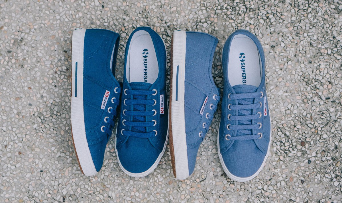 superga blue mid