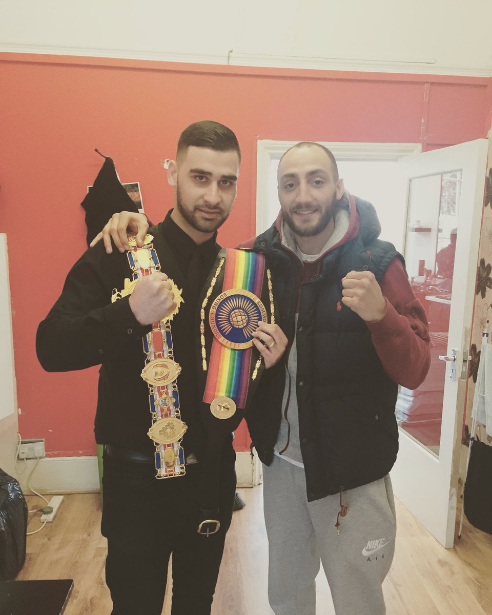 hardhittingibz's tweet photo. Me And the champ true gentleman https://t.co/c3a2ncQbln