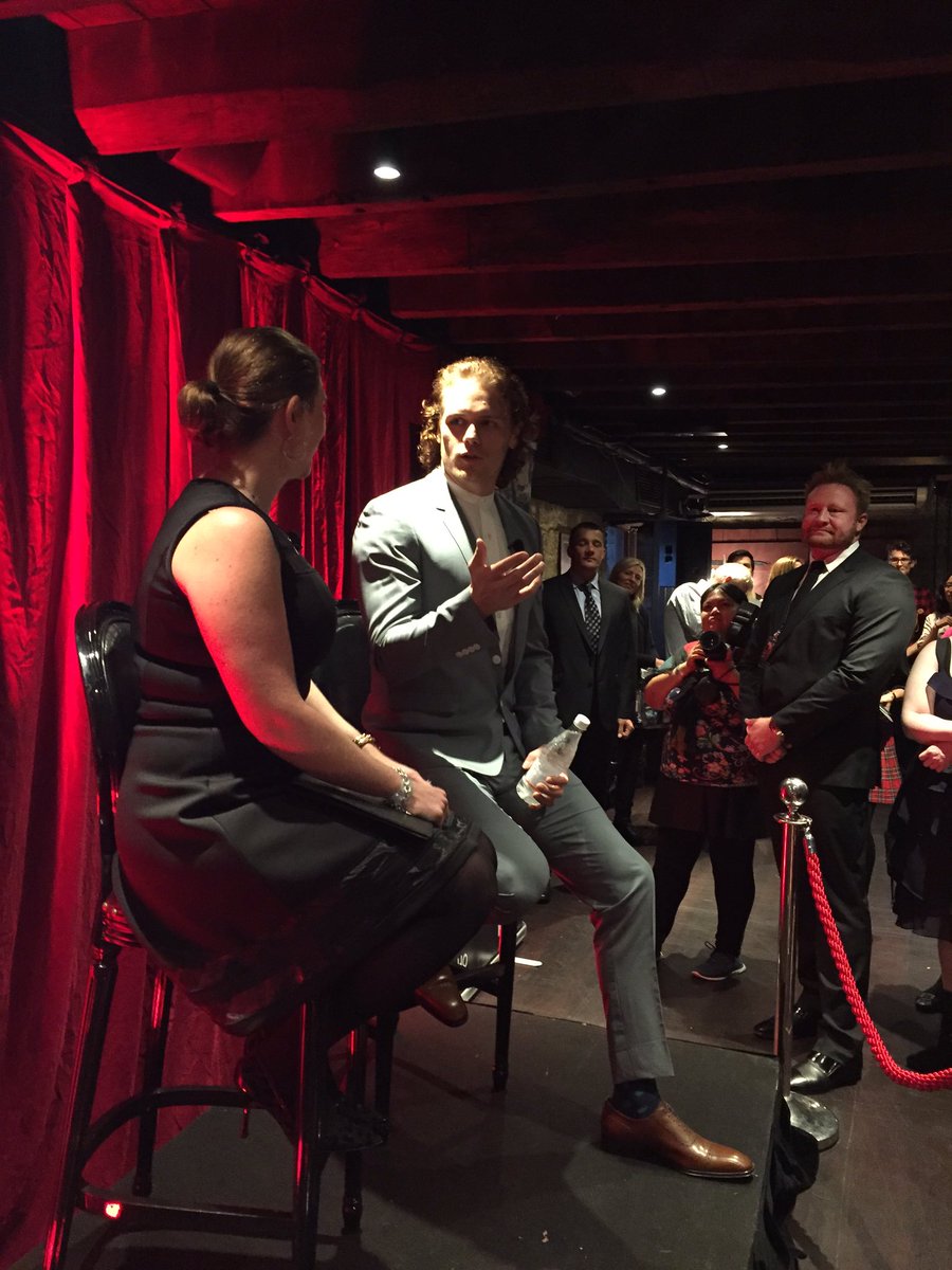 Outlander_World's tweet photo. TY for sharing them 😍 @AngelaTsoukalas:A few more pics of @SamHeughan 💕💕I was lucky to be so close!!! #samdownunder https://t.co/nojnSMpwvU