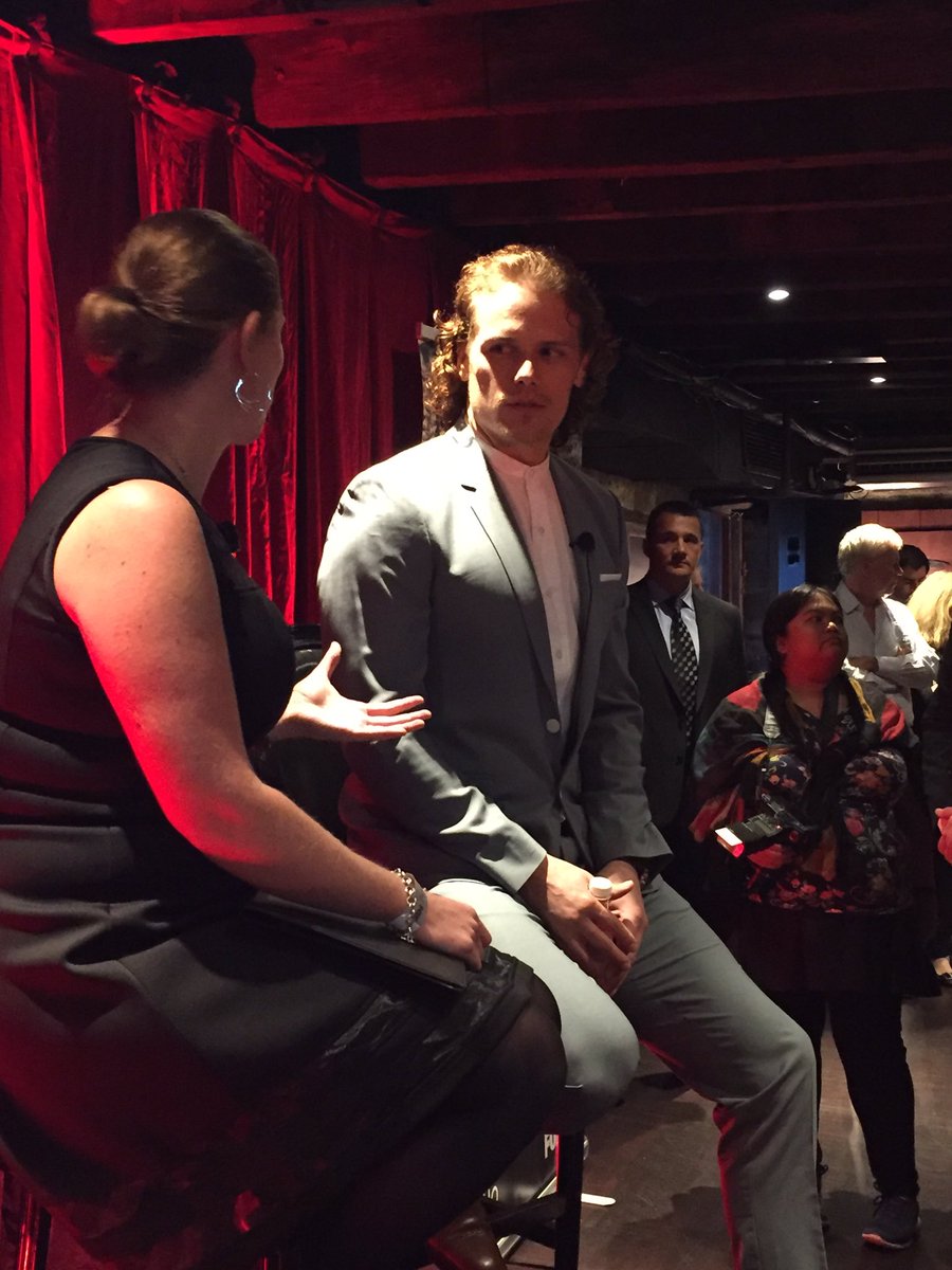 Outlander_World's tweet photo. TY for sharing them 😍 @AngelaTsoukalas:A few more pics of @SamHeughan 💕💕I was lucky to be so close!!! #samdownunder https://t.co/nojnSMpwvU