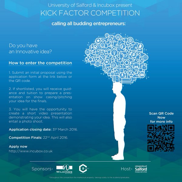 UoS_Students's tweet image. Enter this contest NOW if you&apos;re dreaming of starting your own business. Deadline soon ow.ly/Y7Hnu