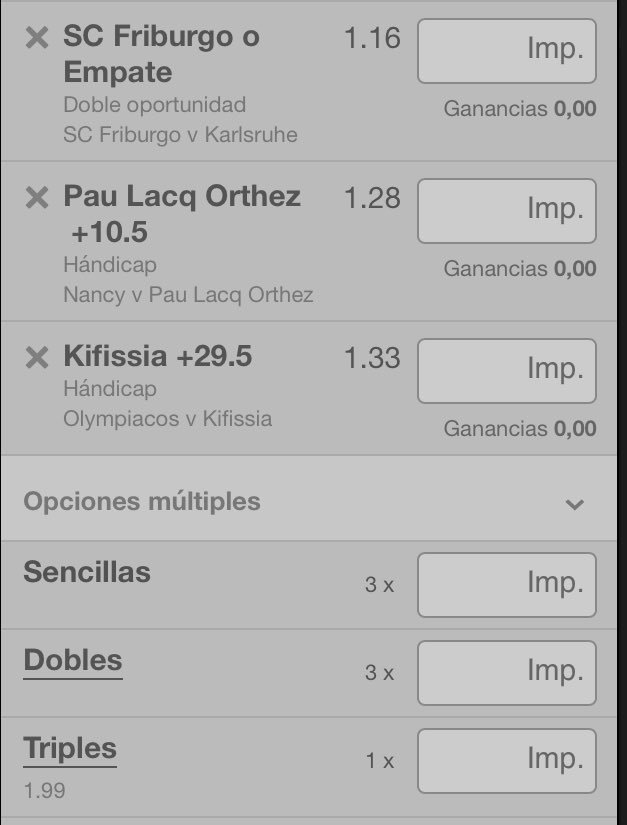 OneDayPick's tweet image. Pick del Día: 

Alemania ⚽️
Francia 🏀
Grecia 🏀