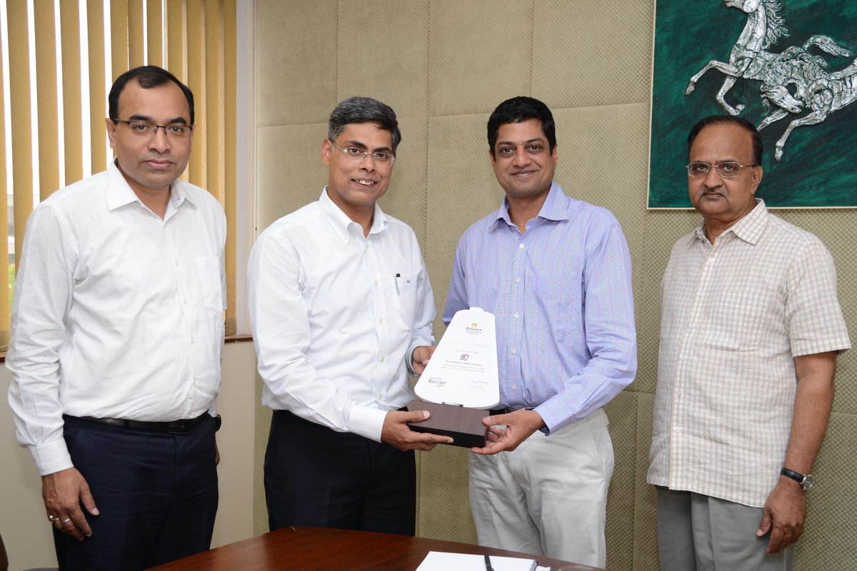 jha_vasudha's tweet image. Ashwin Chandran, MD-Precot&amp;amp;Gunjan Sharma, Biz Hd, Polyester Staple Fibre, RIL, sign co-branding deal #QualityThreads