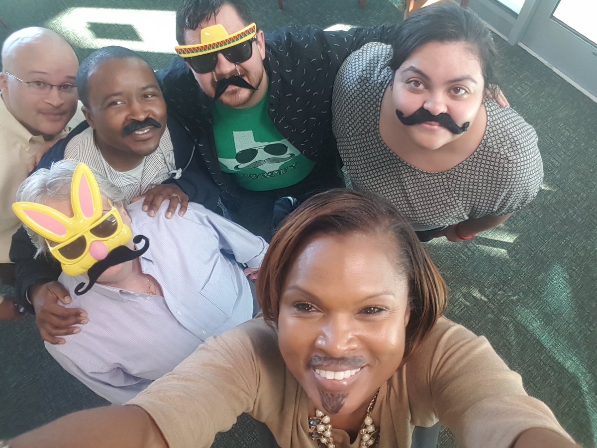 acpressleydr1's tweet photo. Celebrating Spirit Week @RiverTerraceEC .  Happy Mustache Monday https://t.co/gcoAiKcDv2