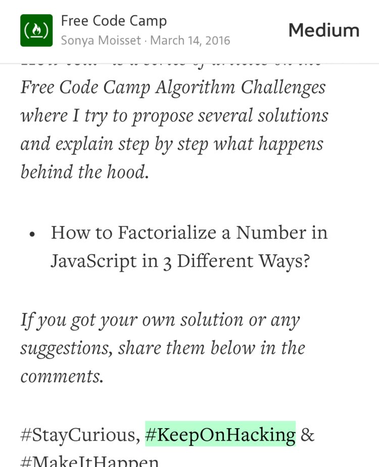 enzime4u's tweet image. “#KeepOnHacking” —medium.freecodecamp.com/how-to-reverse…