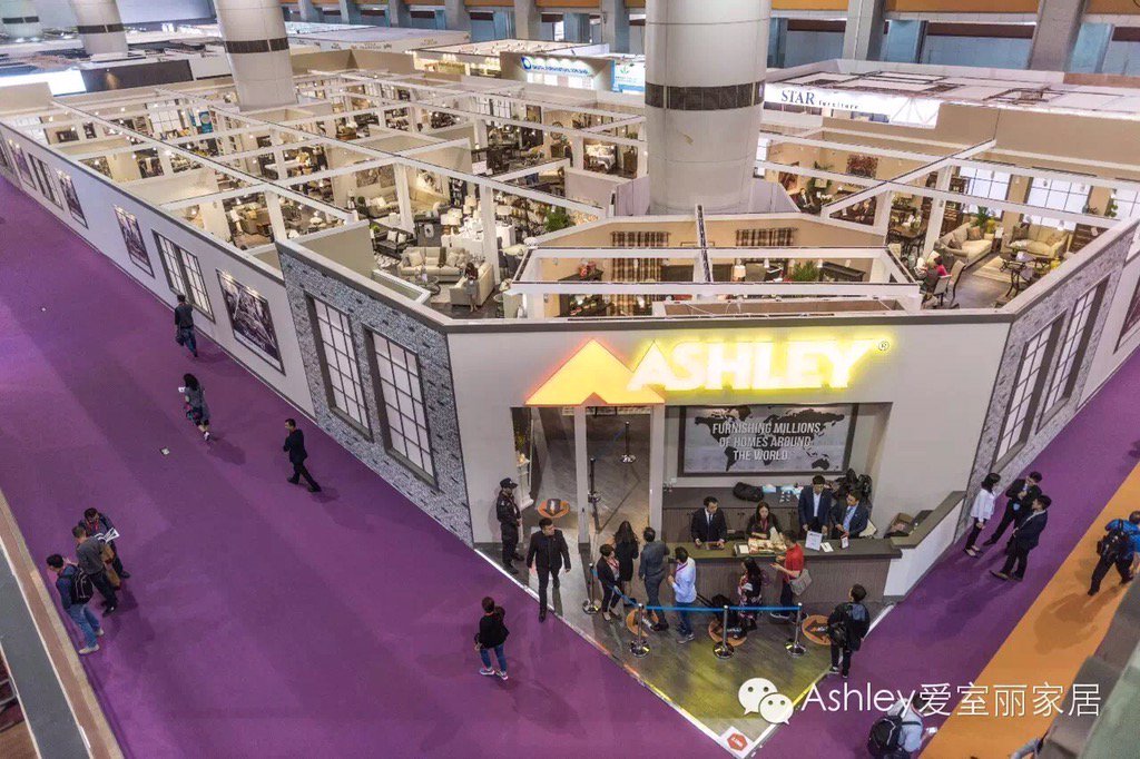 AFHSChina's tweet image. On with the success, Ashley Furniture puts on another great show in Guangzhou!