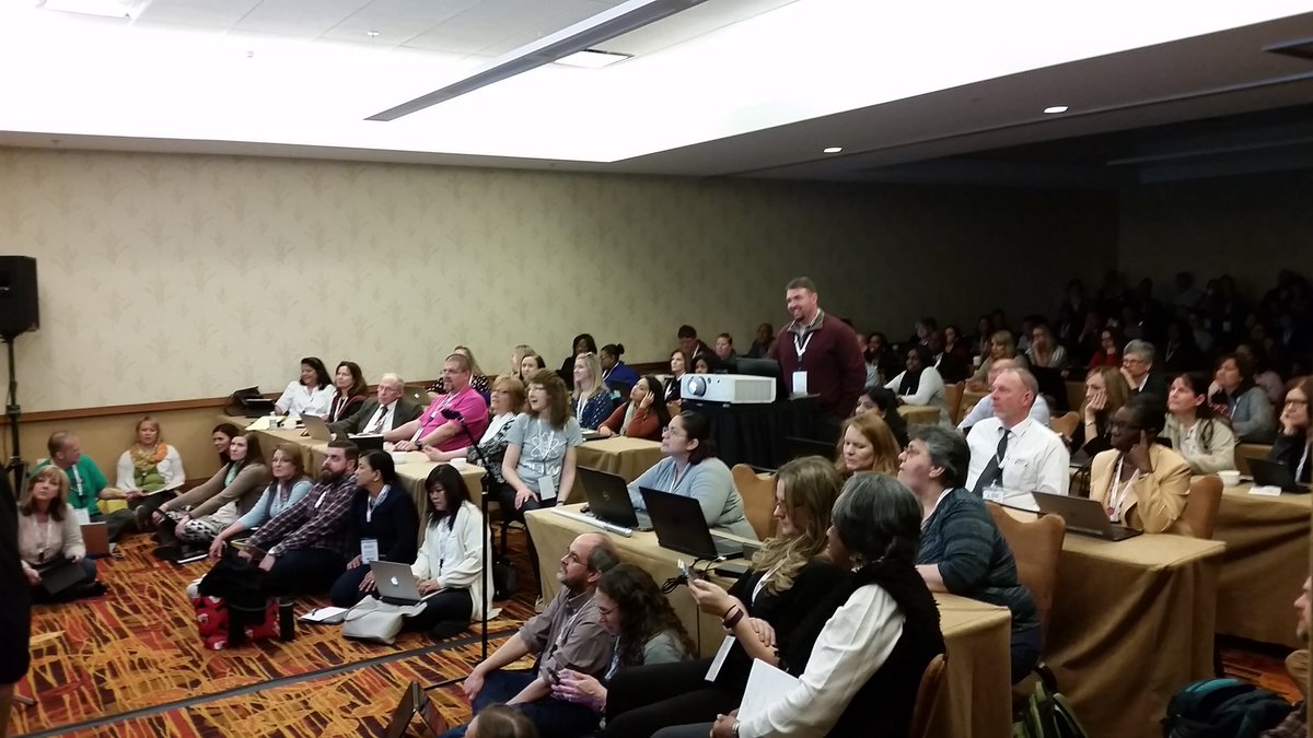 md_mcclellan's tweet photo. @HazelwoodSD Biomed teachers present at #PLTWSummit 2016. Packed house! #hsdstem https://t.co/qdrjdyltmy