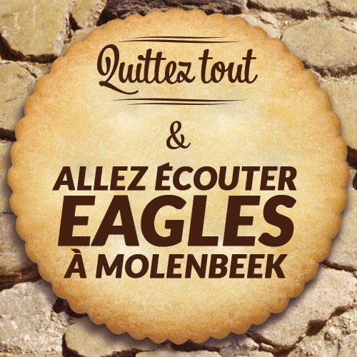 QuittezT's tweet photo. Quittez tout... et aller écouter EAGLES à MOLENBEEK
#quitteztout #SalahAbdeslam #Eagles https://t.co/20ljGr55DJ
