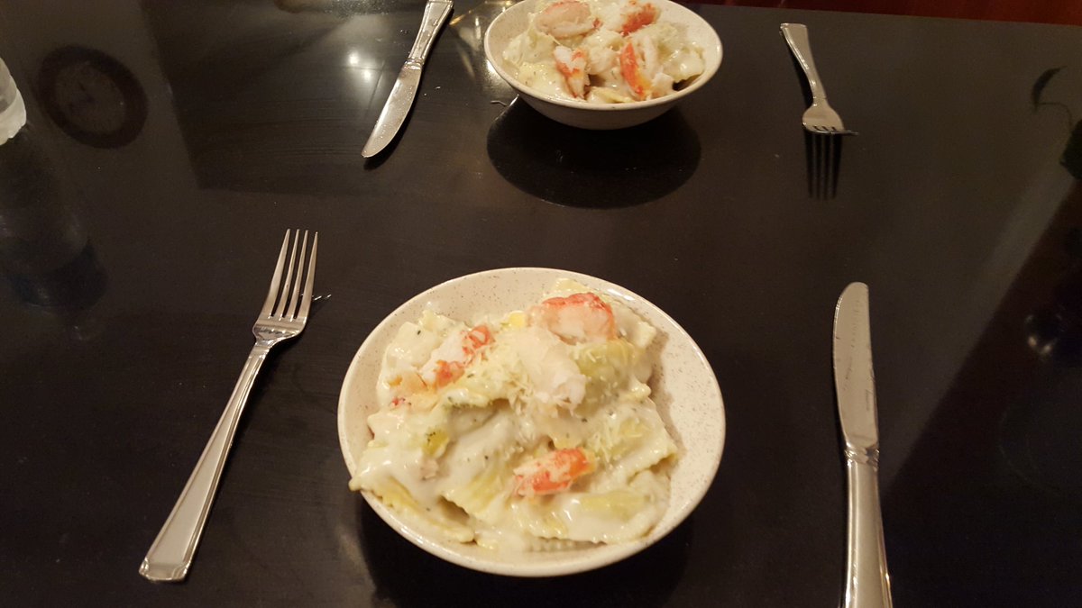 ErikaPardy's tweet photo. Crab Ravioli #fogoisland #fogoislandedo #FIEDO https://t.co/Hagea39Y5p
