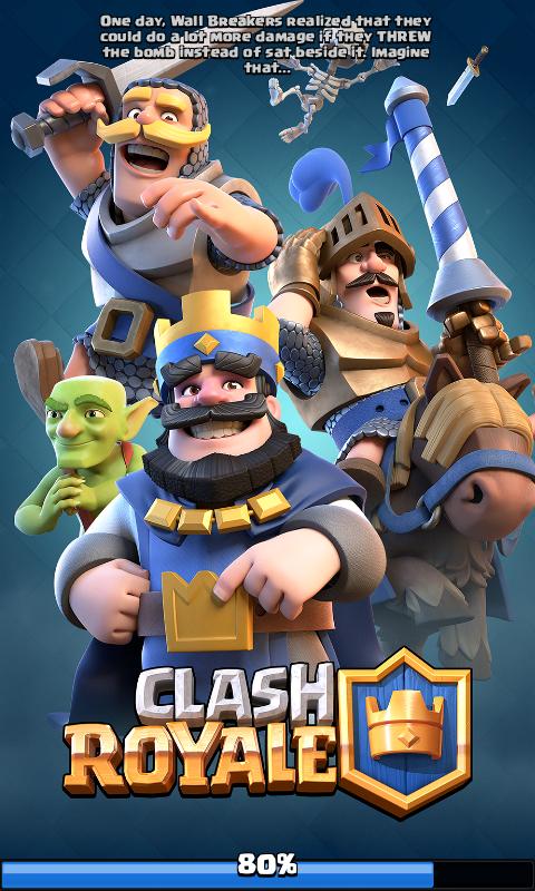 """I like only one game in world "" (clash royale)