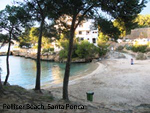 SWMallorca's tweet photo. Images of the stunning Little Beach (Pellicar) in Santa Ponca, SW Mallorca, Still water in a more secluded location! https://t.co/13Cp5Vq8l7